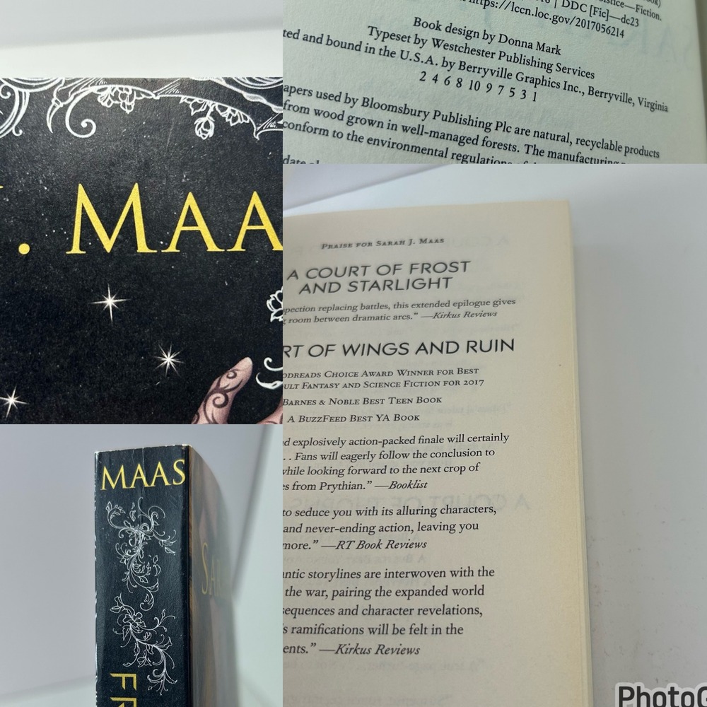 A Court of Thorns and Roses Paperback Set by Sarah J. Maas - Picture 11 of 11